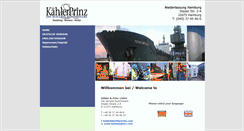 Desktop Screenshot of kaehlerprinz.com
